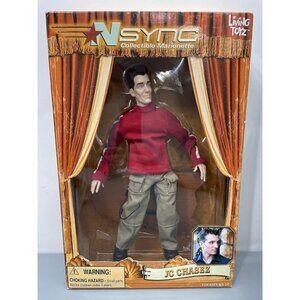 Y2K NSync JC Chasez Collectible Marionette Doll Living Toyz 2000 Open Box